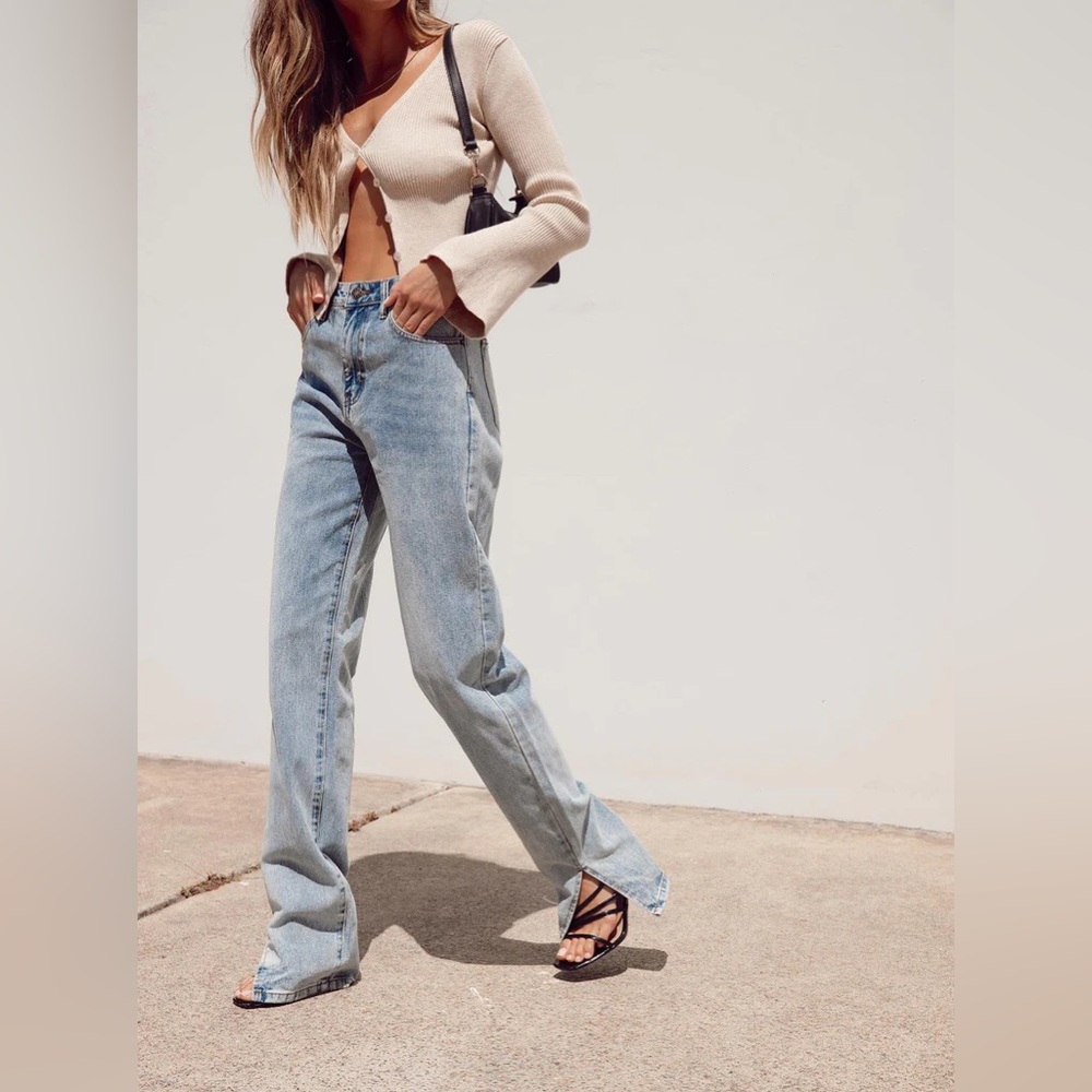 Princess Polly Lioness Alabama Flare Jeans